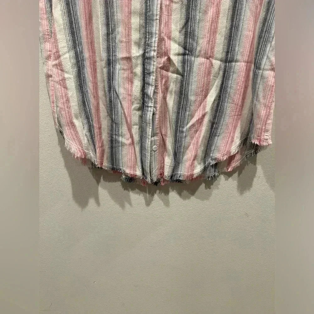 NWT CLOTH & STONE Linen Blend Tunic Dress / Size Small / - Picture 3 of 9